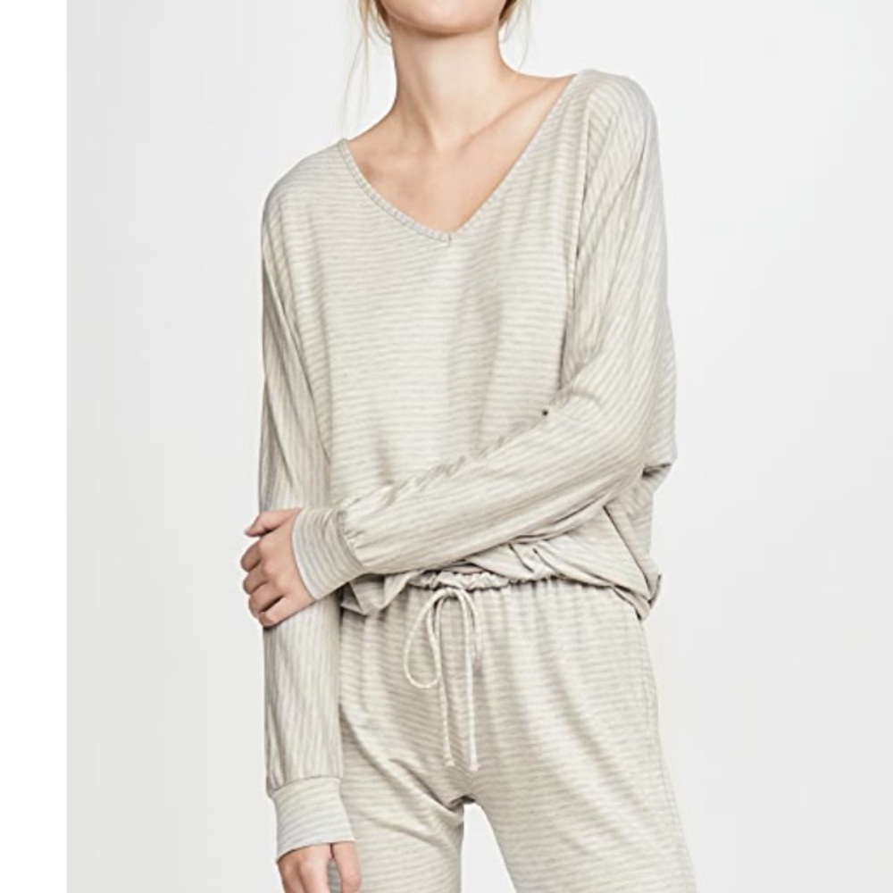 Eberjey The Dolman Sleeve Top Sadie Stripes